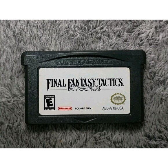 Final Fantasy Tactics Authentic Tested Saves RPG Nintendo Game Boy Advance GBA - Picture 7 of 13